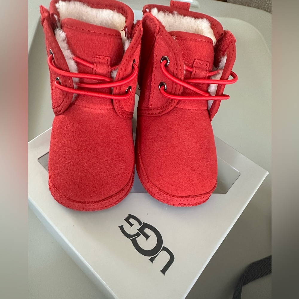 Selling Brand New Red Uggs. Size 4/5 C